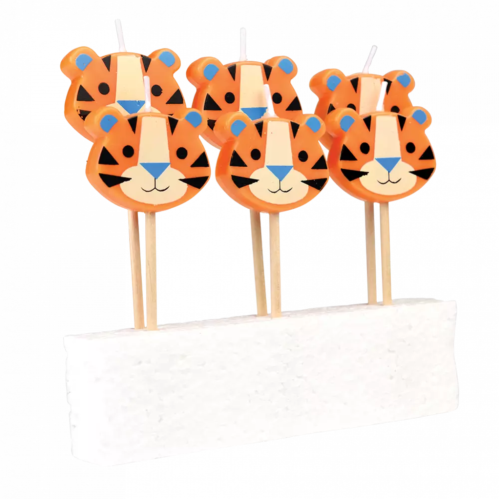 torta gyertya - TIGRIS
