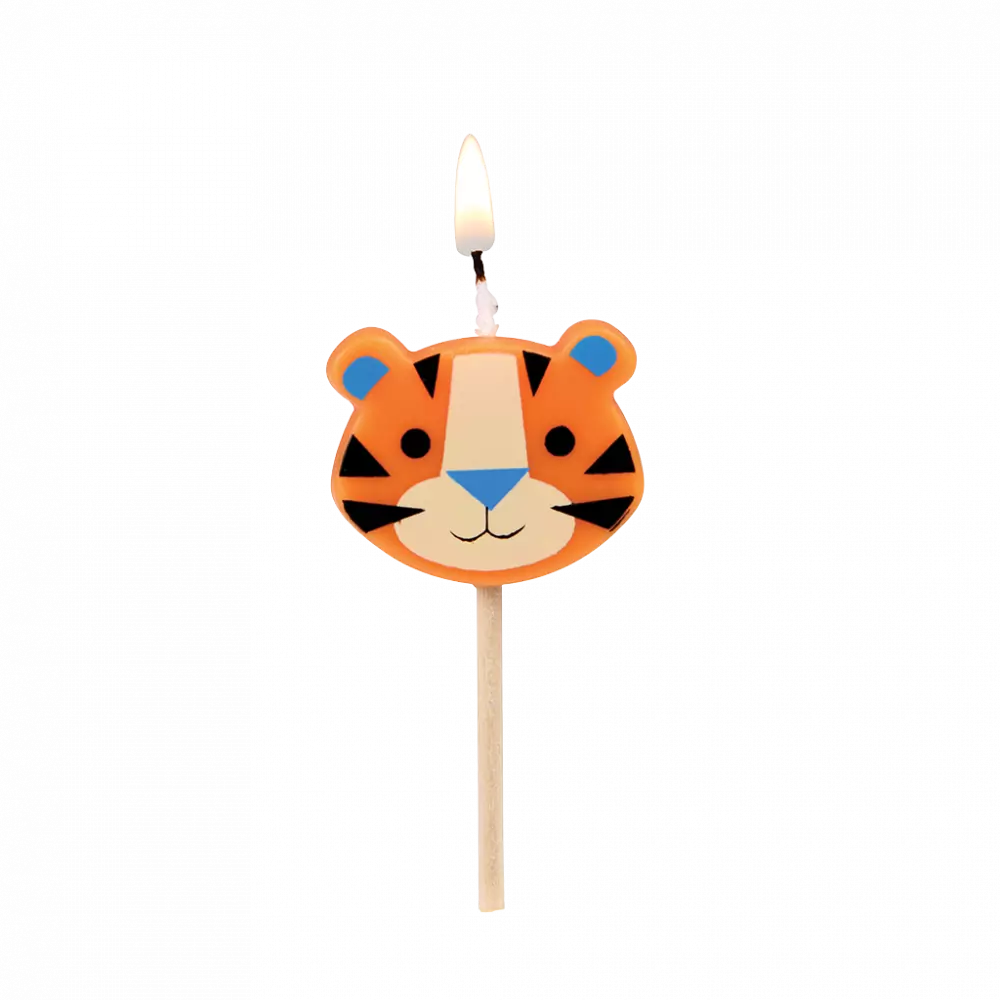 torta gyertya - TIGRIS